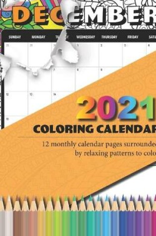 Cover of 2021 Coloring Calendar
