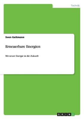 Book cover for Erneuerbare Energien