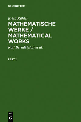 Cover of Mathematische Werke / Mathematical Works