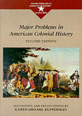 Book cover for Major Problems in American Colonial History