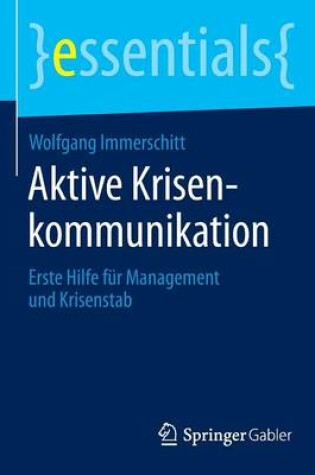 Cover of Aktive Krisenkommunikation