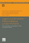 Book cover for Jugend und Demokratie — Politische Bildung auf dem Prüfstand