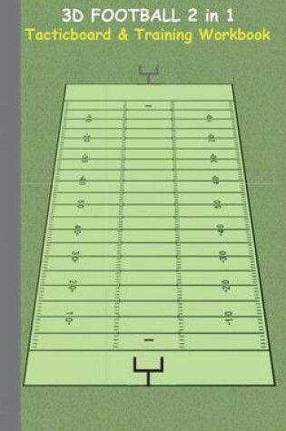 Cover of 3D Football 2 in 1 Tacticboard and Training Book