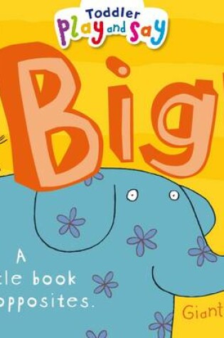 Cover of Toddler Play and Say Big!