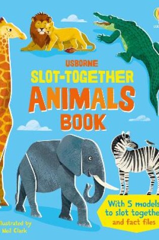 Cover of Slot-together Animals Book