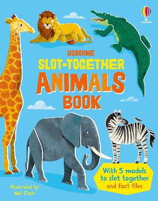 Book cover for Slot-together Animals Book