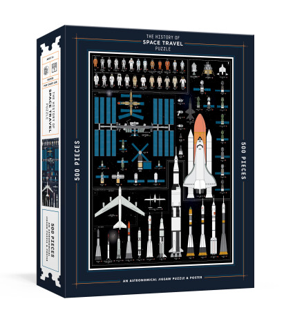 Book cover for History of Space Travel Puzzle