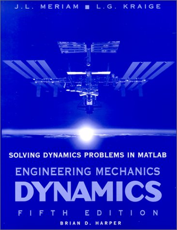 Book cover for Solving Dynamics Problems with Matlab