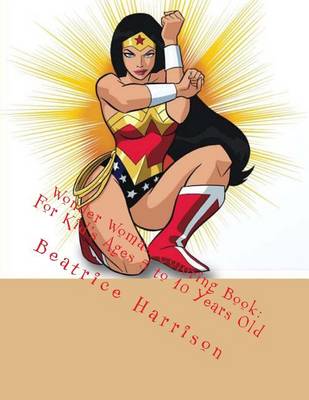 Book cover for Wonder Woman Coloring Book