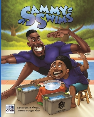 Book cover for Sammy Swims