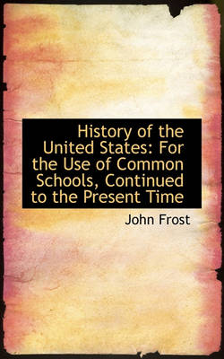 Book cover for History of the United States