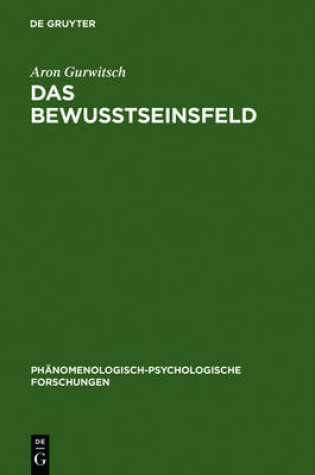 Cover of Das Bewusstseinsfeld