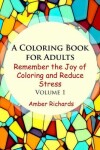 Book cover for A Coloring Book for Adults