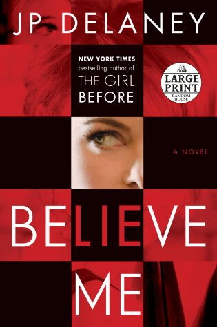 Book cover for Believe Me