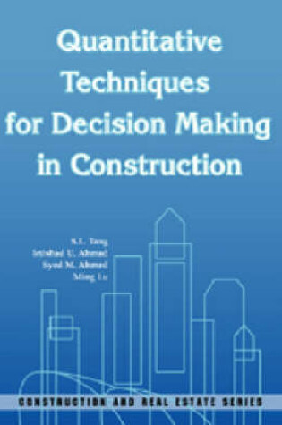 Cover of Quantitative Techniques for Decision Making in Construction