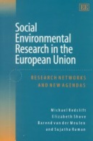 Cover of Social Environmental Research in the European Un - Research Networks and New Agendas