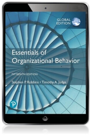 Cover of Essentials of Organizational Behaviour, Global Edition