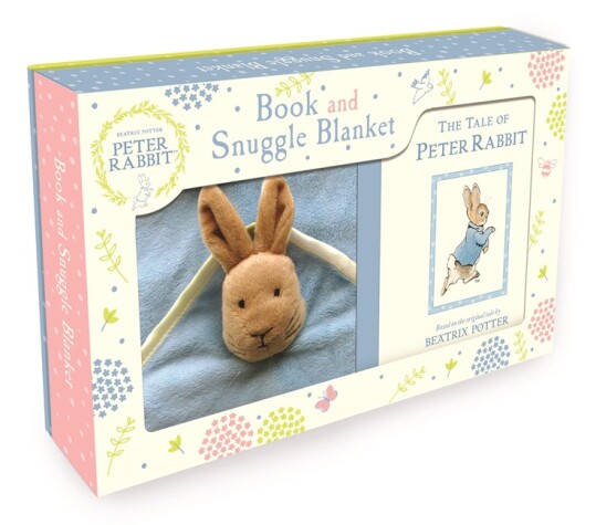 Book cover for Peter Rabbit Book and Snuggle Blanket