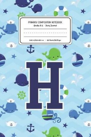 Cover of Primary Composition Notebook Grades K-2 Story Journal H