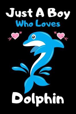 Book cover for Just a boy who loves dolphin