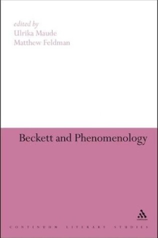Cover of Beckett and Phenomenology