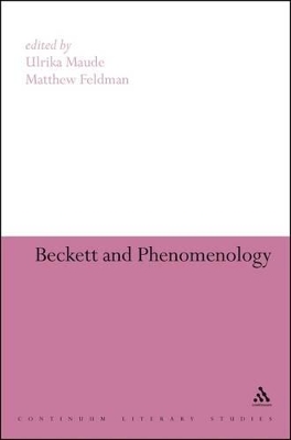 Book cover for Beckett and Phenomenology