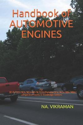 Book cover for Handbook of AUTOMOTIVE ENGINES