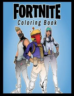 Book cover for Fortnite Coloring Book