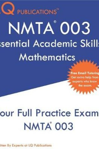 Cover of NMTA 003 Essential Academic Skills Mathematics