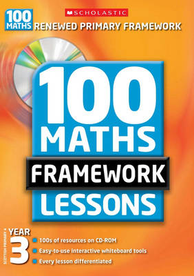 Book cover for 100 New Maths Framework Lessons for Year 3