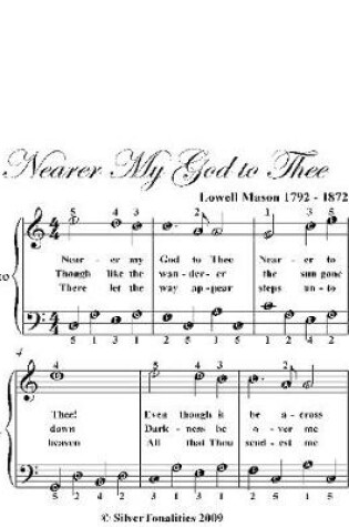 Cover of Nearer My God to Thee Easy Piano Sheet Music
