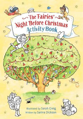 Book cover for The Fairies' Night Before Christmas Activity Book