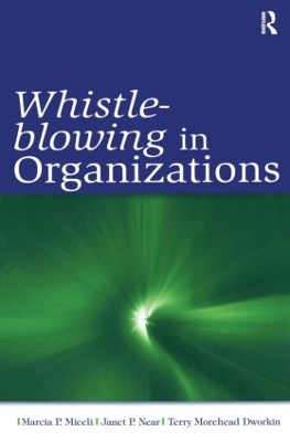 Book cover for Whistle-Blowing in Organizations