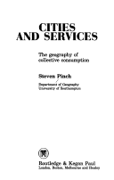 Book cover for Cities and Services