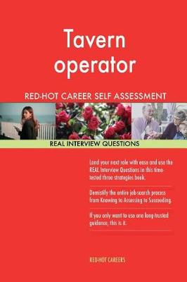 Book cover for Tavern Operator Red-Hot Career Guide; 1184 Real Interview Questions