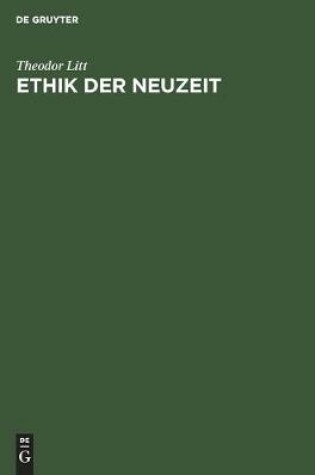 Cover of Ethik Der Neuzeit