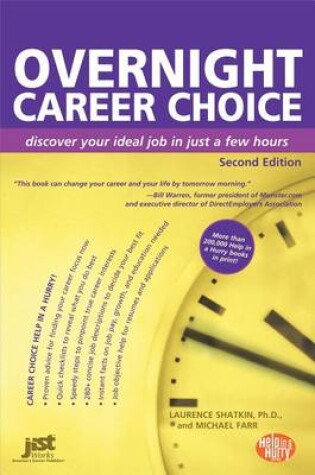 Cover of Overnight Career Choice 2e Mobi