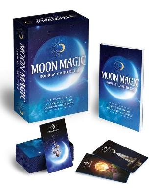 Book cover for Moon Magic Book & Card Deck