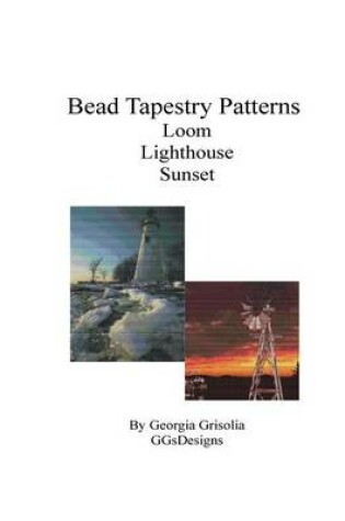 Cover of Bead Tapestry Patterns Loom Lighthouse Sunset