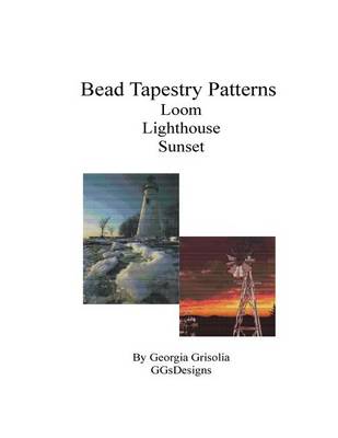 Book cover for Bead Tapestry Patterns Loom Lighthouse Sunset