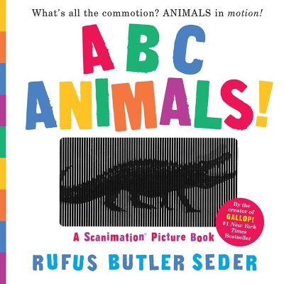 Book cover for ABC Animals!: A Scanimation Picture Book