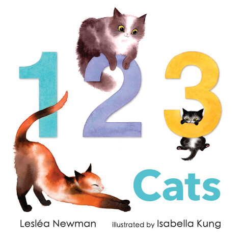 Book cover for 123 Cats: A Cat Counting Book