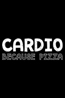 Book cover for Cardio because pizza