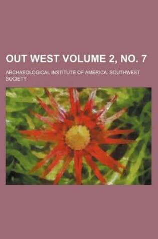 Cover of Out West Volume 2, No. 7