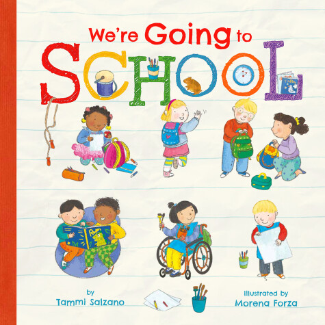 Book cover for We're Going to School