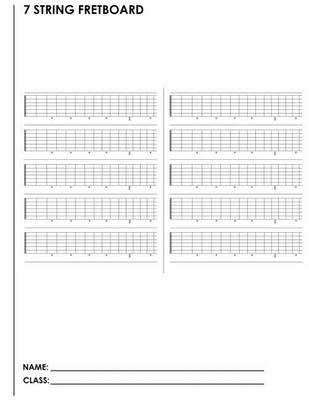 Book cover for 7 String Fretboard