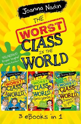 Book cover for The Worst Class in the World Collection: A 3 eBook Bundle