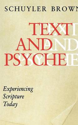 Book cover for Text and Psyche