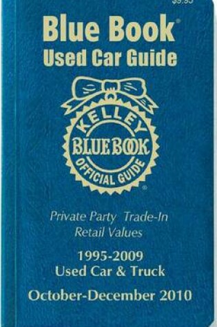 Cover of Kelley Blue Book Used Car Guide, October-December 2010