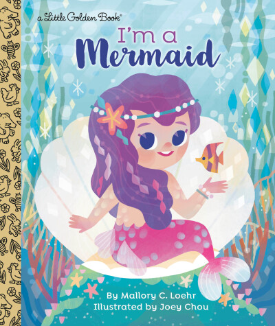 Book cover for I'm a Mermaid
